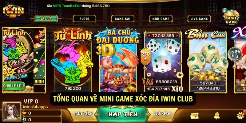 Mini game Xóc đĩa Iwin Club: Hướng dẫn chi tiết từ A - Z 9 Tổng quan về mini game Xóc đĩa Iwin Club